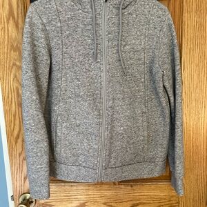 Figs Women’s Gray Full zip hoodie